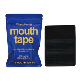 West Month Mouth Tape, Ease Mouth Breathing Prevent Snoring Shut Mouth Care For Sleep Patch